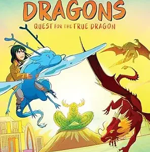 خرید و دانلود نسخه کامل کتاب زبان اصلی Quest for the True Dragon: A Graphic Novel (City of Dragons #3) | دانلود کتاب خارجی