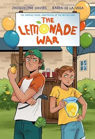 خرید و دانلود نسخه کامل کتاب زبان اصلی The Lemonade War Graphic Novel: A Full-Color Story About Sibling Rivalry, Summer Business, and Humor for Children (Ages 8-12) | دانلود کتاب خارجی_6adbf40483652.webp خرید و دانلود نسخه کامل کتاب زبان اصلی The Lemonade War Graphic Novel: A Full-Color Story About Sibling Rivalry, Summer Business, and Humor for Children (Ages 8-12) | دانلود کتاب خارجی