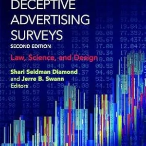 خرید و دانلود نسخه کامل کتاب زبان اصلی Trademark and Deceptive Advertising Surveys: Law, Science, and Design, Second Edition | دانلود کتاب خارجی