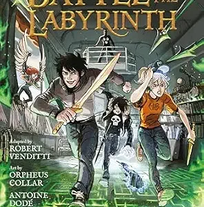 خرید و دانلود نسخه کامل کتاب زبان اصلی Percy Jackson and the Olympians: The Battle of the Labyrinth: The Graphic Novel (Percy Jackson and the Olympians: The Graphic Novel Book 4) | دانلود کتاب خارجی