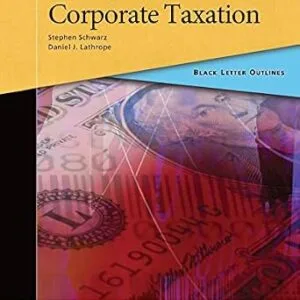 خرید و دانلود نسخه کامل کتاب زبان اصلی Black Letter Outline on Corporate Taxation (Black Letter Outlines) | دانلود کتاب خارجی