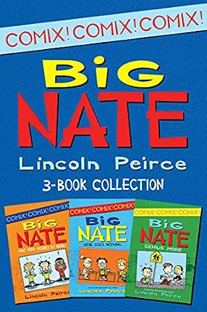 خرید و دانلود نسخه کامل کتاب زبان اصلی Big Nate Comics 3-Book Collection: What Could Possibly Go Wrong?, Here Goes Nothing, Genius Mode (Big Nate Comix) | دانلود کتاب خارجی_6adb8e9d8ca6d.webp خرید و دانلود نسخه کامل کتاب زبان اصلی Big Nate Comics 3-Book Collection: What Could Possibly Go Wrong?, Here Goes Nothing, Genius Mode (Big Nate Comix) | دانلود کتاب خارجی