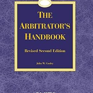 خرید و دانلود نسخه کامل کتاب زبان اصلی The Arbitrator’s Handbook: Revised (NITA) | دانلود کتاب خارجی