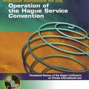 خرید و دانلود نسخه کامل کتاب زبان اصلی Practical Handbook on the Operation of the Hague Service Convention | دانلود کتاب خارجی