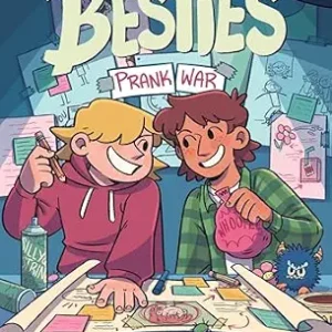 خرید و دانلود نسخه کامل کتاب زبان اصلی Besties: Prank War: A Graphic Novel About Middle School Friendship for Children (Ages 8-12) (The World of Click) | دانلود کتاب خارجی