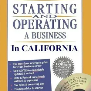 خرید و دانلود نسخه کامل کتاب زبان اصلی Starting and Operating a Business in California | دانلود کتاب خارجی
