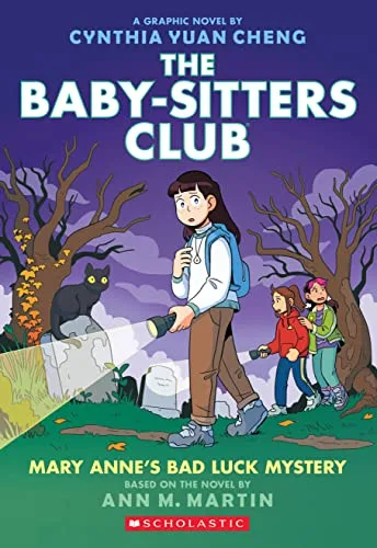 خرید و دانلود نسخه کامل کتاب زبان اصلی Mary Anne’s Bad Luck Mystery: A Graphic Novel (The Baby-sitters Club #13) (The Baby-Sitters Club Graphix) | دانلود کتاب خارجی_6adafb1e555c1.jpeg خرید و دانلود نسخه کامل کتاب زبان اصلی Mary Anne’s Bad Luck Mystery: A Graphic Novel (The Baby-sitters Club #13) (The Baby-Sitters Club Graphix) | دانلود کتاب خارجی