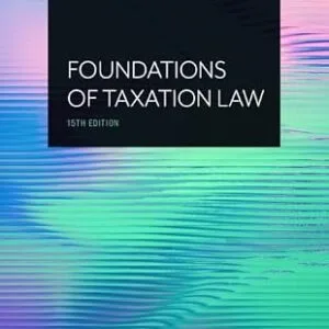 خرید و دانلود نسخه کامل کتاب زبان اصلی Foundations of Taxation Law | دانلود کتاب خارجی