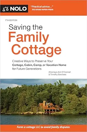 خرید و دانلود نسخه کامل کتاب زبان اصلی Saving the Family Cottage: Creative Ways to Preserve Your Cottage, Cabin, Camp, or Vacation Home for Future Generations | دانلود کتاب خارجی_6ac7c885d0b71.webp خرید و دانلود نسخه کامل کتاب زبان اصلی Saving the Family Cottage: Creative Ways to Preserve Your Cottage, Cabin, Camp, or Vacation Home for Future Generations | دانلود کتاب خارجی
