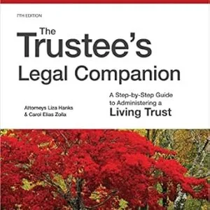 خرید و دانلود نسخه کامل کتاب زبان اصلی Trustee’s Legal Companion, The: A Step-by-Step Guide to Administering a Living Trust | دانلود کتاب خارجی