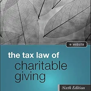 خرید و دانلود نسخه کامل کتاب زبان اصلی The Tax Law of Charitable Giving (Wiley Nonprofit Authority) | دانلود کتاب خارجی