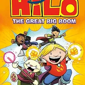 خرید و دانلود نسخه کامل کتاب زبان اصلی Hilo Book 3: The Great Big Boom: (A Graphic Novel) | دانلود کتاب خارجی