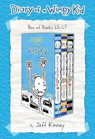 خرید و دانلود نسخه کامل کتاب زبان اصلی Diary of a Wimpy Kid Box of Books 15-17: Deep End, Big Shot, and Diper Överlöde (Diary of a Wimpy Kid Box Set) | دانلود کتاب خارجی_6adb94ce838b6.webp خرید و دانلود نسخه کامل کتاب زبان اصلی Diary of a Wimpy Kid Box of Books 15-17: Deep End, Big Shot, and Diper Överlöde (Diary of a Wimpy Kid Box Set) | دانلود کتاب خارجی