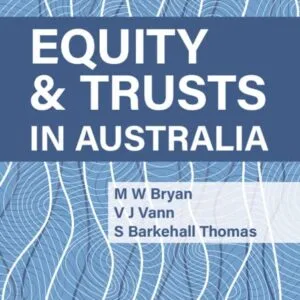 خرید و دانلود نسخه کامل کتاب زبان اصلی Equity and Trusts in Australia 3rd Edition | دانلود کتاب خارجی